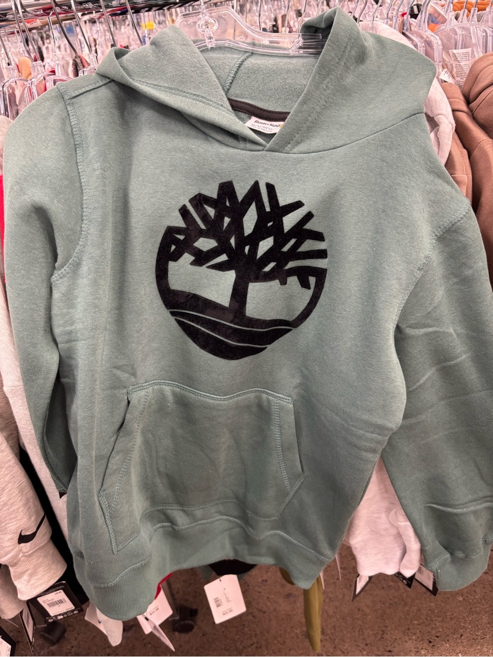 Timberland Sage & Black Sweatshirt Size M (10-12) & S (8-10)